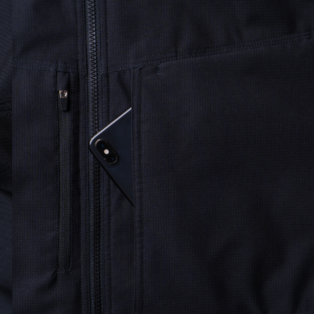 メーカー:SOWA 品名&品番:SOWA SO-7554-00 フルハーネス対応防風・透湿・防寒ブルゾン 左内ポケット