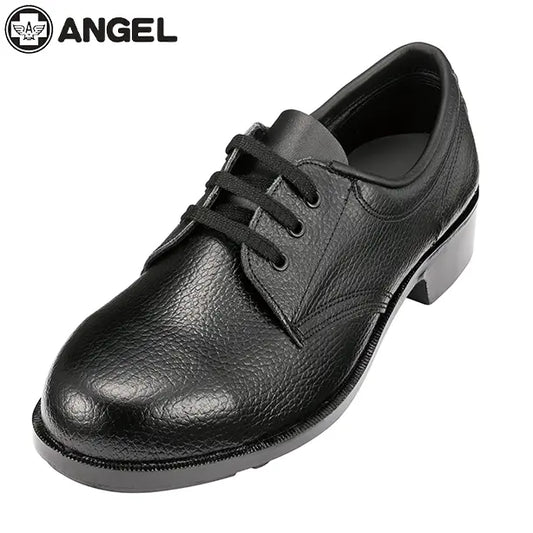 メーカー:ANGEL 品名&品番:ANGEL AG-AE112 安全靴・黒革短靴(一覧表示用) 