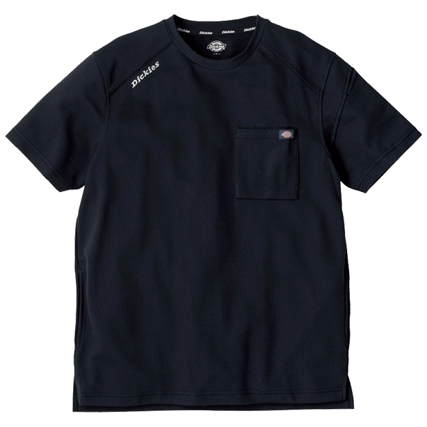 メーカー:CO-COS 品名&品番:Dickies CC-D-6017 半袖Tシャツ(一覧表示用)  カラー:ブラック