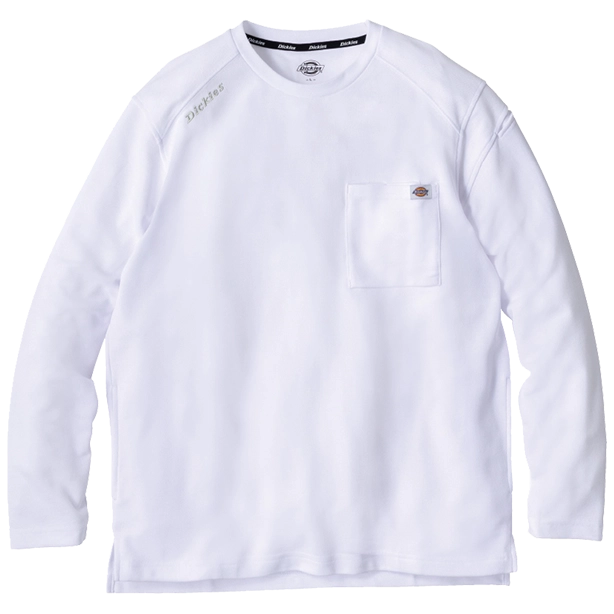 メーカー:CO-COS 品名&品番:Dickies CC-D-6018 長袖Tシャツ(一覧表示用)  カラー:ホワイト