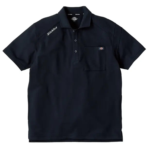 メーカー:CO_COS 品名&品番:Dickies CC-D-6117 半袖ポロシャツ(一覧表示用)  カラー:ブラック