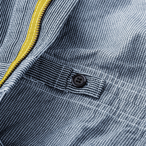 メーカー:GRACEENGINEER'S 品名&品番:GRACE ENGINEER'S SK-GE-105H 親子で揃うヒッコリーツナギ(キッズサイズあり) ウエストアジャスター