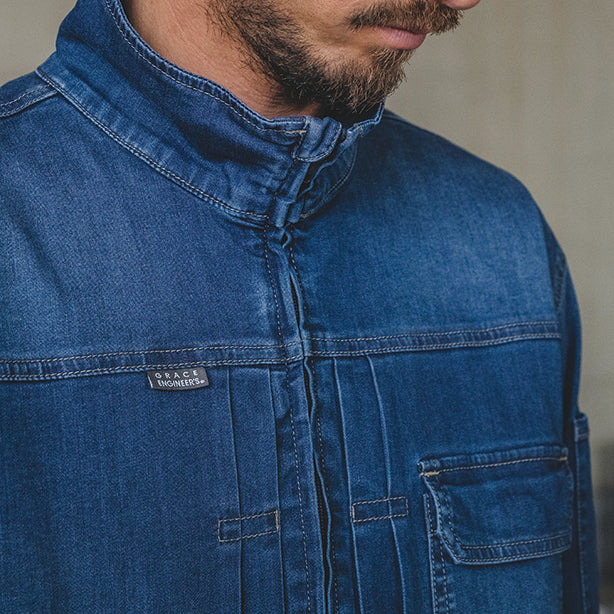 メーカー:GRACEENGINEER'S 品名&品番:GRACE ENGINEER'S SK-GE-653 デアリーマンツナギ チンフラップ