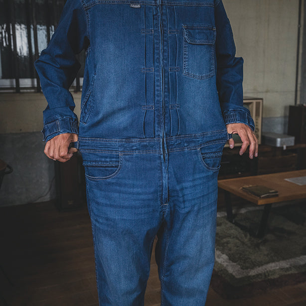 メーカー:GRACEENGINEER'S 品名&品番:GRACE ENGINEER'S SK-GE-653 デアリーマンツナギ ウエストストレッチ