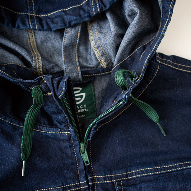 メーカー:GRACEENGINEER'S 品名&品番:GRACE ENGINEER'S SK-GE-700 アグリデニム フード紐2WAY