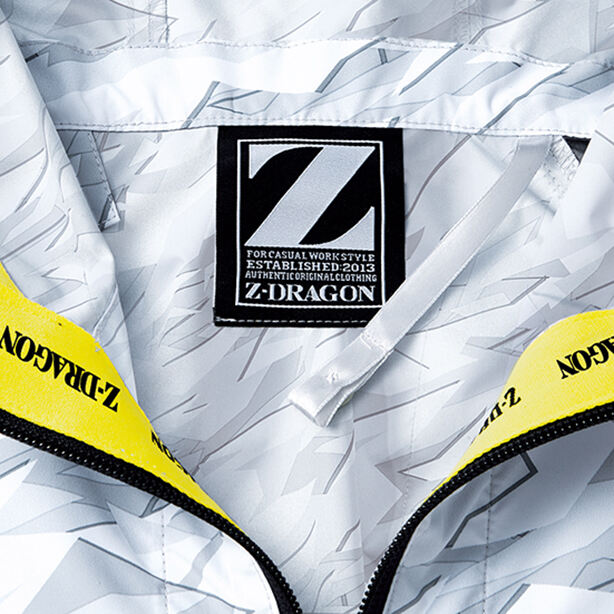 メーカー:JICHODO 品名&品番:Z-DRAGON JC-74240 スポーツテイストフード付き空調服™ベスト 首元調節ひも