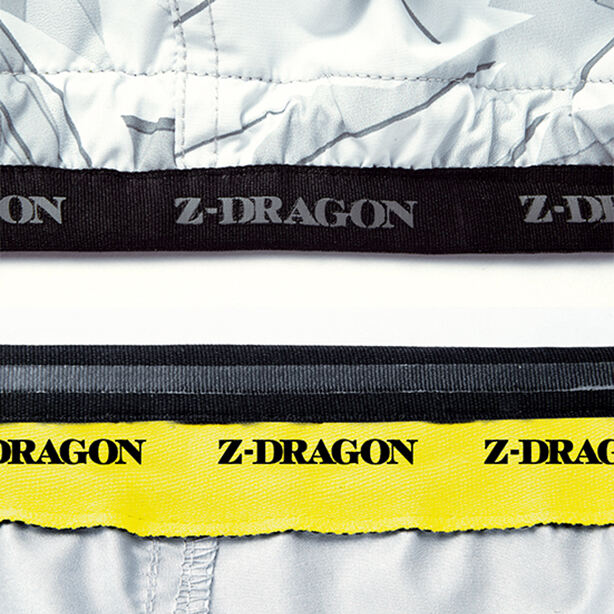 メーカー:JICHODO 品名&品番:Z-DRAGON JC-74240 スポーツテイストフード付き空調服™ベスト ロゴ入りテープ