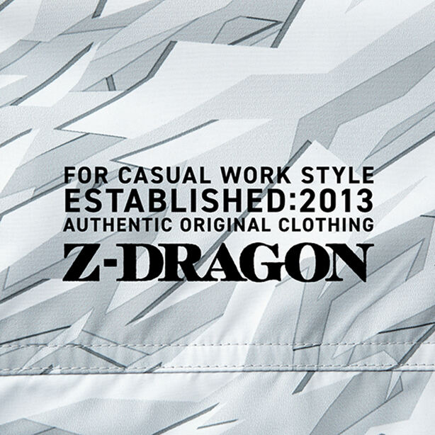 メーカー:JICHODO 品名&品番:Z-DRAGON JC-74240 スポーツテイストフード付き空調服™ベスト プリント