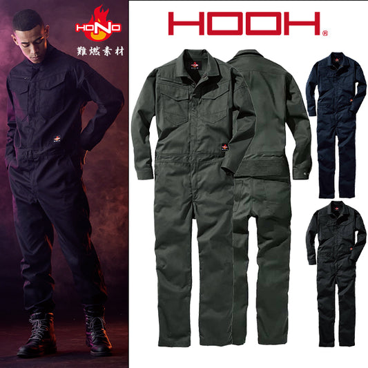 メーカー:MURAKAMIHIHUKU 品名&品番:村上被服 HOOH MH-4208 難燃つなぎ(オプション表示用) 