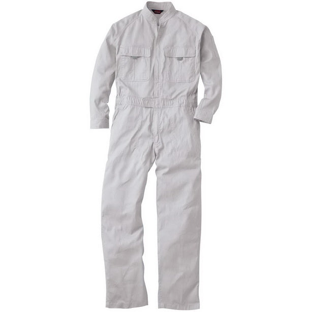 メーカー:SOWA 品名&品番:SOWA SO-9000 激安つなぎ服(オプション表示用)  カラー:シルバーグレー