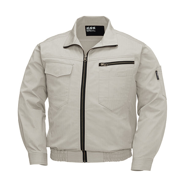 メーカー:XEBEC 品名&品番:XEBEC XE-98002 現場服 空調服®長袖ブルゾン(一覧表示用)  カラー:サンドベーシュ