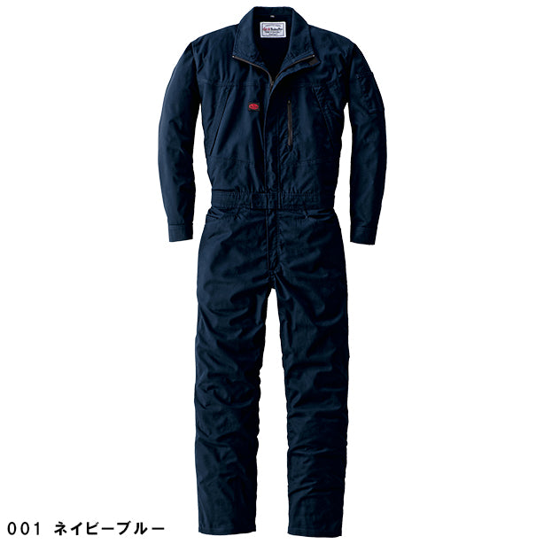 メーカー:YAMADATATSU 品名&品番:YAMADATATSU YD-23040 秋冬エコ素材つなぎ(一覧表示用)  カラー:ネイビーブルー