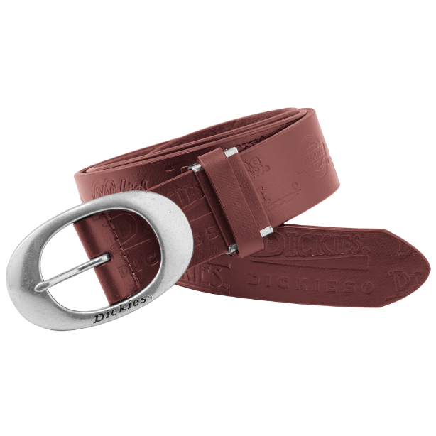 メーカー:CO_COS 品名&品番:Dickies CC-D-20116 牛革エンボスベルト(一覧表示用)  カラー:ブラウン