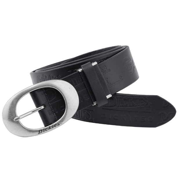 メーカー:CO_COS 品名&品番:Dickies CC-D-20116 牛革エンボスベルト(オプション表示用)  カラー:ブラック