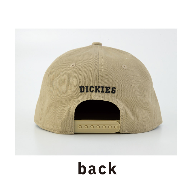 メーカー:CO_COS 品名&品番:Dickies CC-D-8212 フラットバイザーキャップ 後ろ