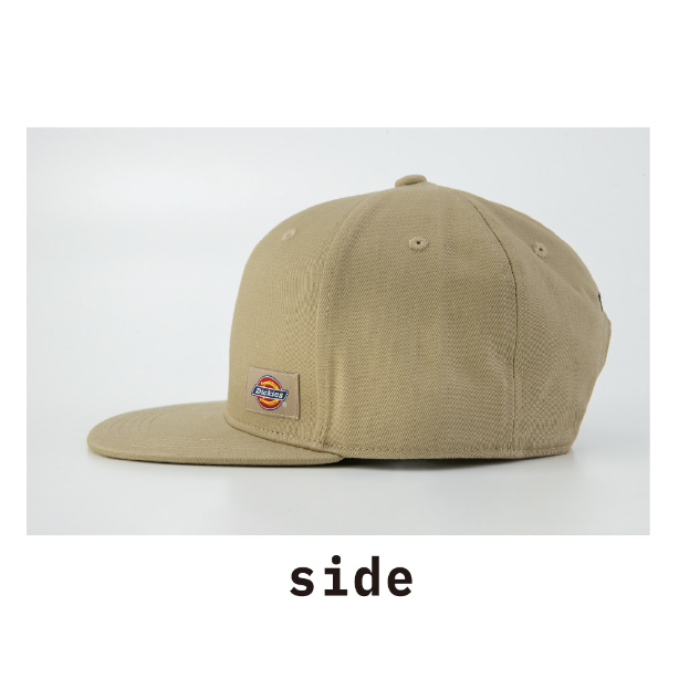 メーカー:CO_COS 品名&品番:Dickies CC-D-8212 フラットバイザーキャップ 横
