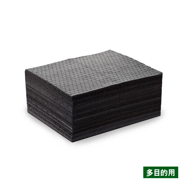 吸着マットPS9121（水、油、溶剤等・薄手タイプ）3箱セット・40cm×50cm・厚み約2mm・中央ミシン目入りで半分にカットして使用も可能