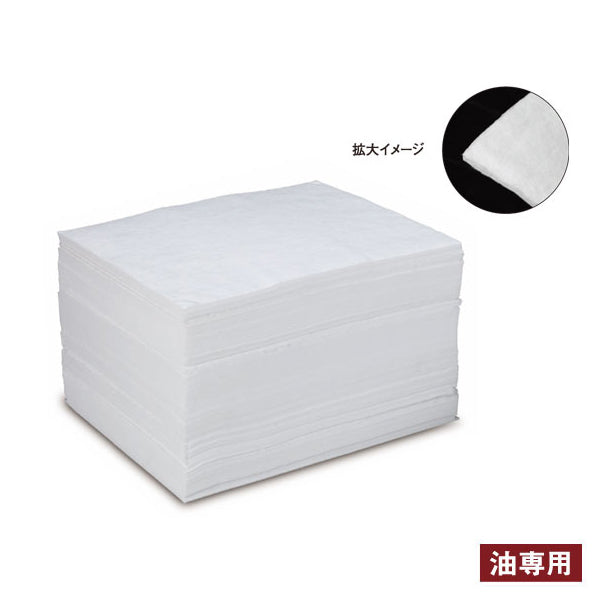 吸着マット1301（粘度の高い油用・薄手タイプ）・40cm×50cm・シート拡大イメージ