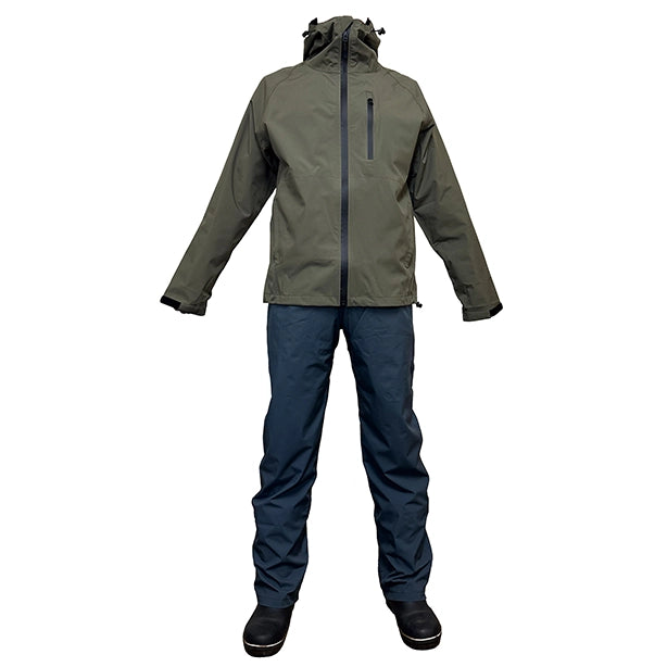 メーカー:JINNAI 品名&品番:JINNAI JN-8601 ストレッチレインジャケット(オプション表示用)  カラー:カーキ