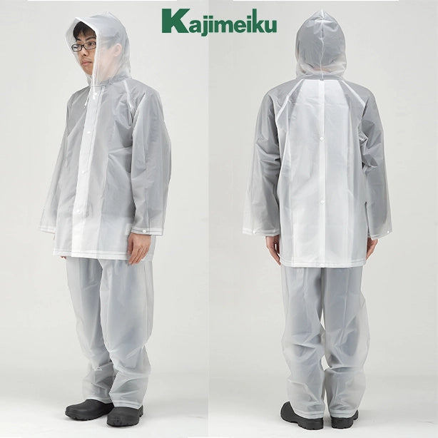メーカー:KAJIMEIKU 品名&品番:カジメイク KM-1560 EVAレインスーツ（マチ付きリュックサック）(オプション表示用) 