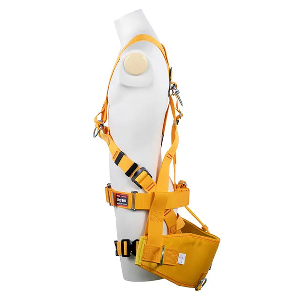 メーカー:藤井電工 品名&品番:傾斜面作業用ハーネス【一体型】[ TH-600-OT 藤井電工] 商品側面