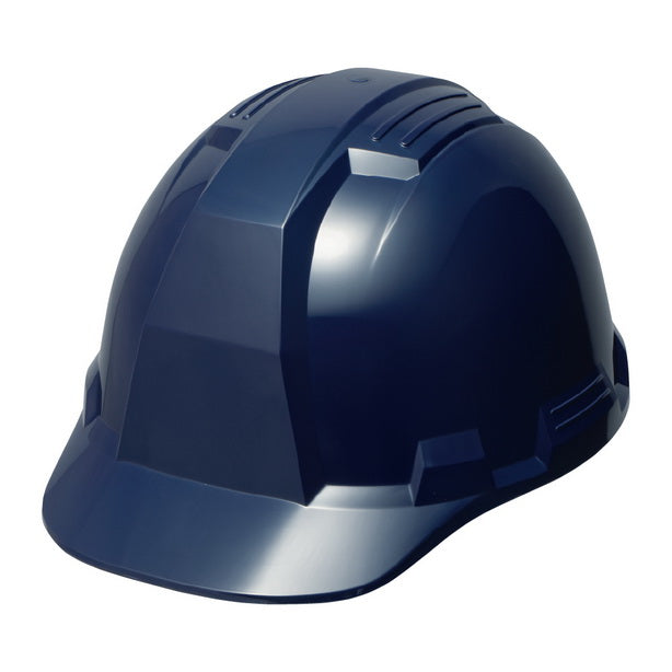 安全ヘルメット【ライナーあり/通気孔なし】 商品コード：GS-10NK 色：紺 #27(一覧表示用)