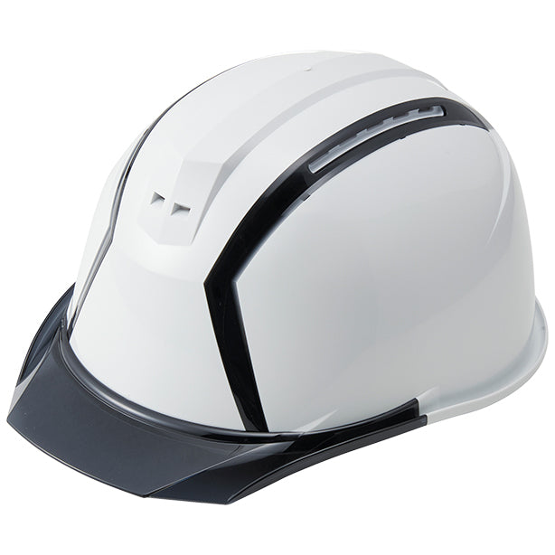 MXC-Bヘルメット【ライナーあり/通気孔あり】 商品コード：MXC-B 色：①スノーホワイトXグレースモーク(オプション表示用)