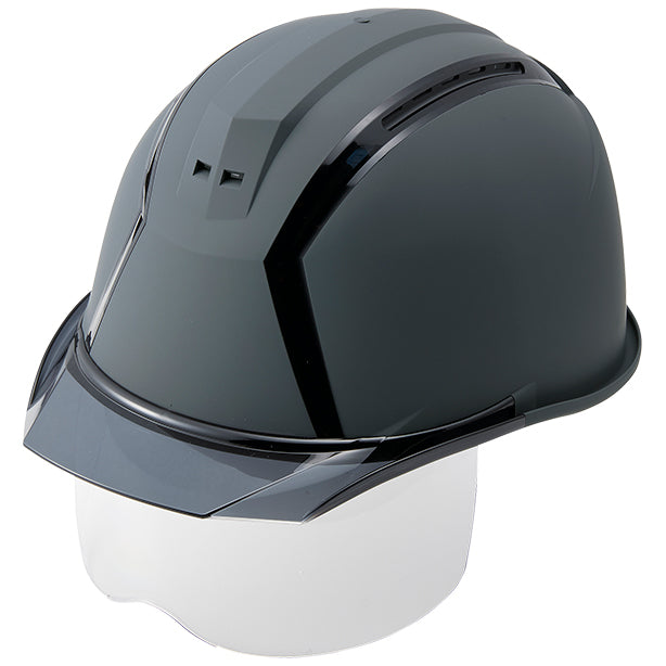 【ツヤ消しマット塗装】MXCS-B【ライナーあり/通気孔あり/シールド付】 商品コード：MXCS-B-BLK 色：② マットグレー(一覧表示用)