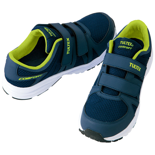メーカー:AITOZ 品名&品番:AITOZ AZ-51651 TULTEX 超軽量セーフティシューズ【マジック】【男女兼用】(一覧表示用)  カラー:ネイビー