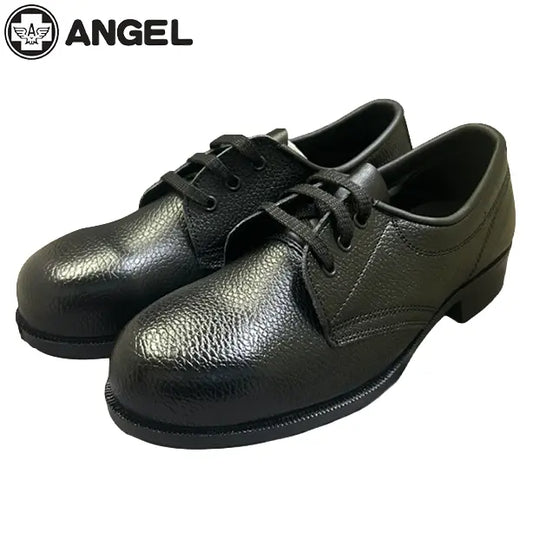 メーカー:ANGEL 品名&品番:ANGEL AG-AE112 安全靴・黒革短靴(オプション表示用) 