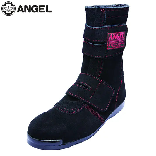 メーカー:ANGEL 品名&品番:ANGEL B609 溶接用安全靴【JIST8101】【高所・溶接用】(オプション表示用)  カラー:赤