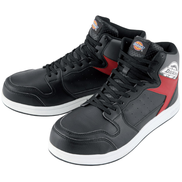 メーカー:CO_COS 品名&品番:Dickies CC-D-3318 ハイカットセーフティースニーカー(一覧表示用)  カラー:ブラック