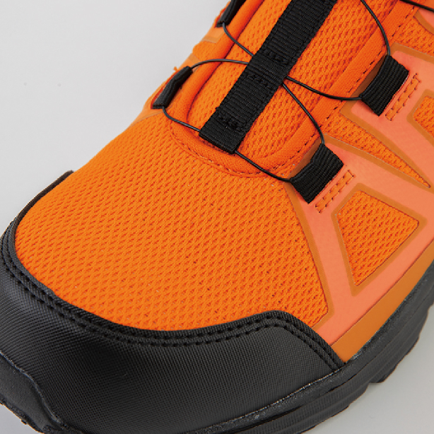 メーカー:CO_COS 品名&品番:CO-COS CC-MW-3110 軽量ダイヤル式セーフティースニーカー MINERVA WORKS メッシュ素材アッパー