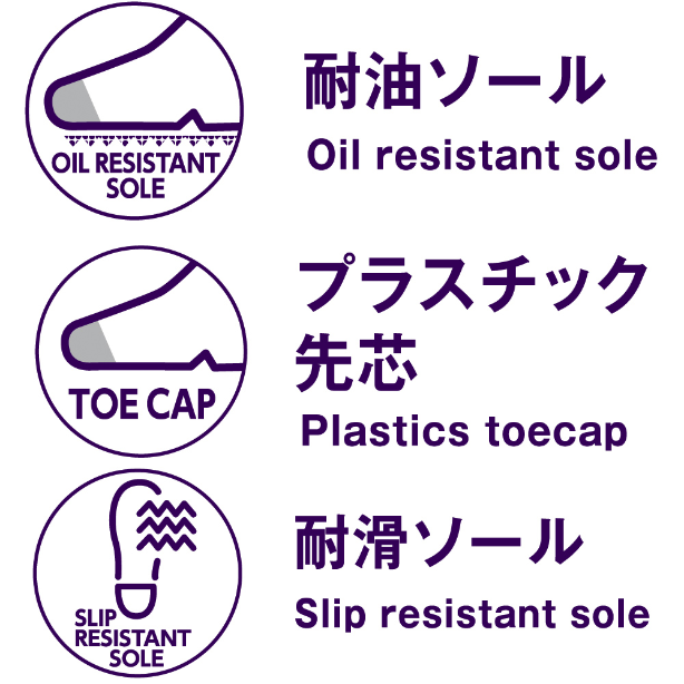 メーカー:CO_COS 品名&品番:CO-COS CC-MW-3301 トゥスプリングプロスニーカー（紐タイプ） MINERVA WORKS Point説明