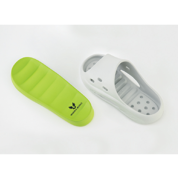 メーカー:CO_COS 品名&品番:MINERVA WORKS CO-COS CC-MW-3500 快適ワークサンダル 2重構造EVA