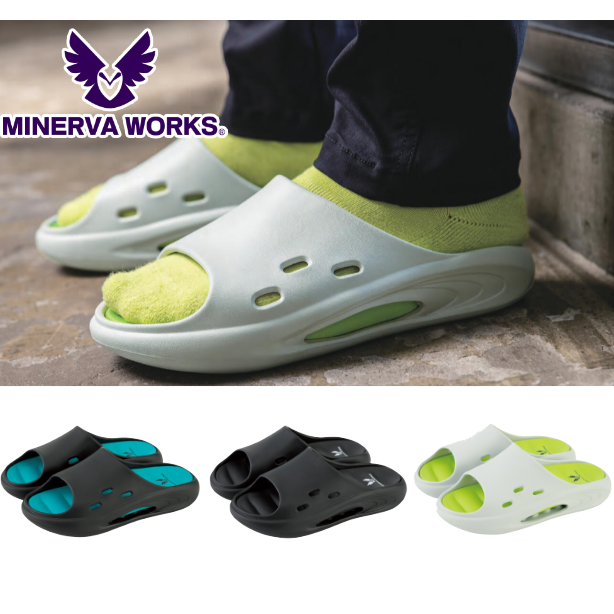 メーカー:CO_COS 品名&品番:MINERVA WORKS CO-COS CC-MW-3500 快適ワークサンダル(オプション表示用) 