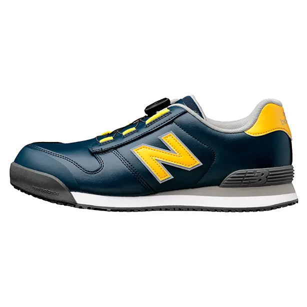 メーカー:DONKEL 品名&品番:New Balance プロスニーカー Boston(一覧表示用)  カラー:ネイビー×ネイビー×イエロー