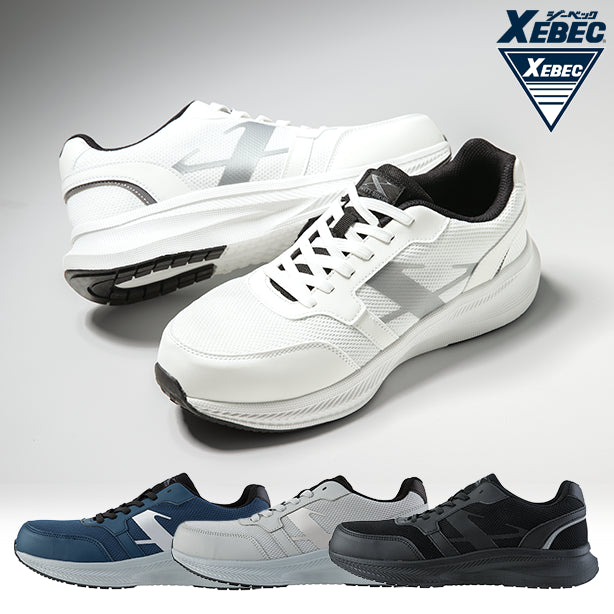 メーカー:XEBEC 品名&品番:XEBEC XE-85414 欲しいサイズが見つかるメッシュセーフティーシューズ【ひも】(オプション表示用) 