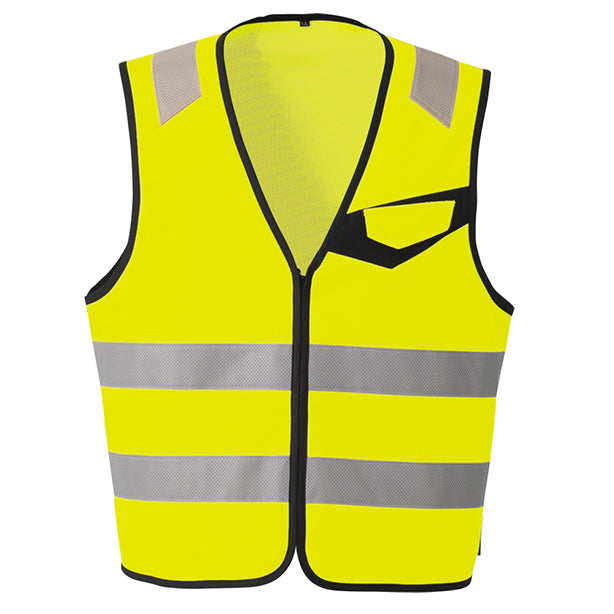 メーカー:CO_COS 品名&品番:CO-COS CS-2419 高視認性安全ベスト(一覧表示用)  カラー:イエロー