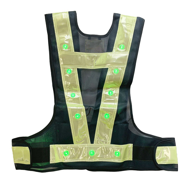 メーカー:MIZUKEI 品名&品番:蓄光ちくピカ 【LED】（3017201 ～ 3017203） カラー:紺×白×緑LED(バックスタイル)