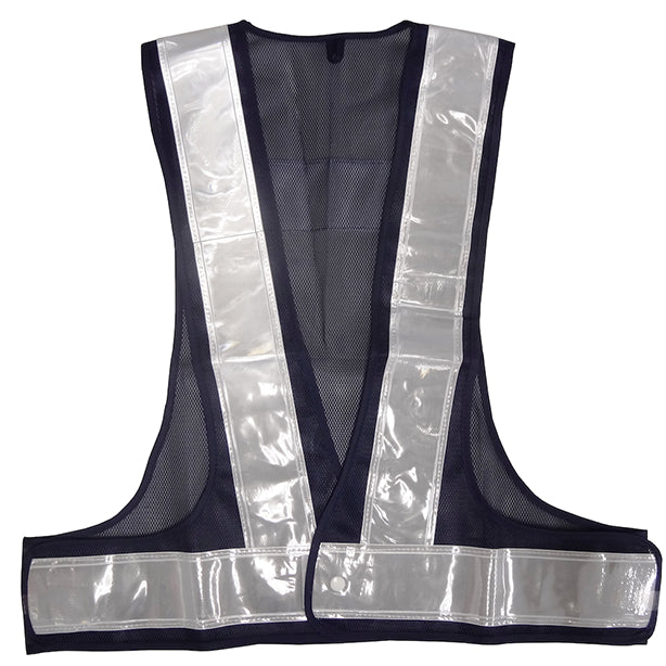 メーカー:MIZUKEI 品名&品番:安全ベスト/70mmタイプ（5917602 ～ 5917607）(一覧表示用)  カラー:紺×白