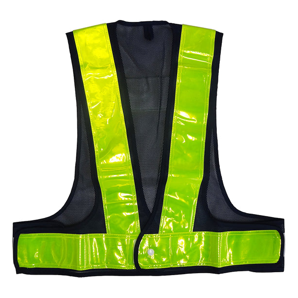 メーカー:MIZUKEI 品名&品番:安全ベスト/70mm ショート丈（5917702 ～ 5917707）(オプション表示用)  カラー:紺×黄