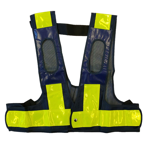 メーカー:MIZUKEI 品名&品番:装着できるんです フルハーネス用安全ベスト キングサイズ（5941151 ～ 5941153）(一覧表示用)  カラー:紺×黄