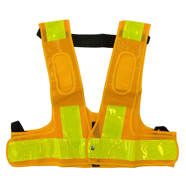 メーカー:MIZUKEI 品名&品番:装着できるんです フルハーネス用安全ベスト キングサイズ（5941151 ～ 5941153）(一覧表示用)  カラー:黄×黄