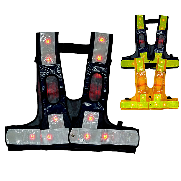 メーカー:MIZUKEI 品名&品番:装着できるんです フルハーネス用LED安全ベスト キングサイズ（5941161 ～ 5941163）(オプション表示用) 