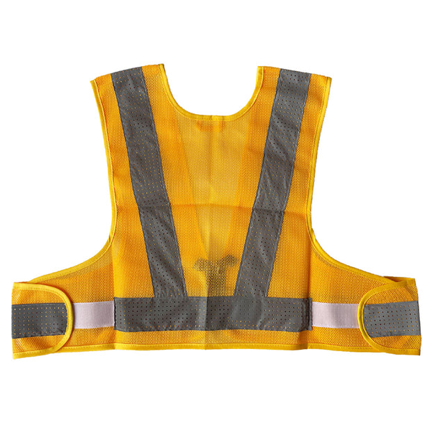 メーカー:MIZUKEI 品名&品番:爽メッシュ ショート丈（5941221 ～ 5941225） カラー:イエロー(バックスタイル)