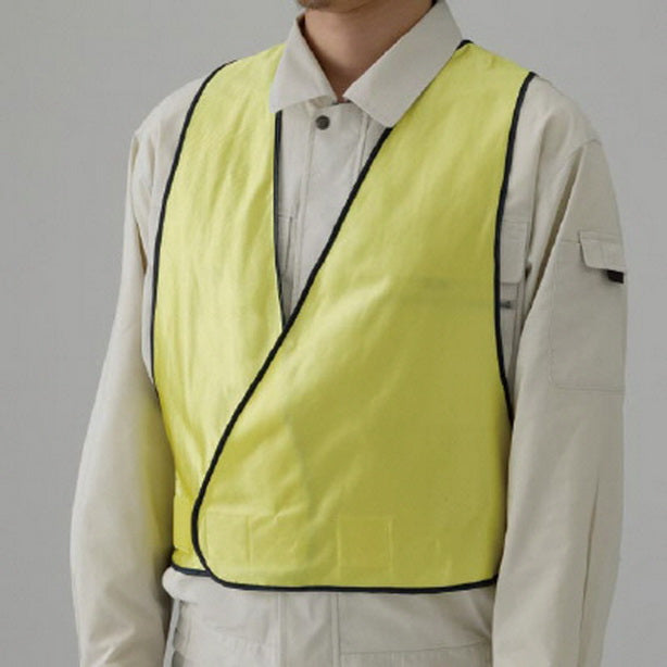 UNT-379-411 品名:識別ベスト(379-411～379-415)(一覧表示用)  カラー:黄