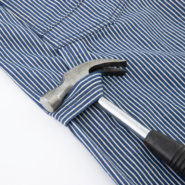 メーカー:CO_COS 品名&品番:Dickies CC-D-7102 軽量ヒッコリー半袖つなぎ ハンマーループ