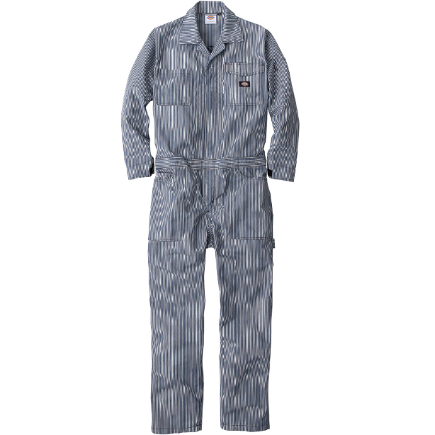 メーカー:CO_COS 品名&品番:Dickies CC-D-7106 軽量ヒッコリーつなぎ(一覧表示用)  カラー:ネイビー