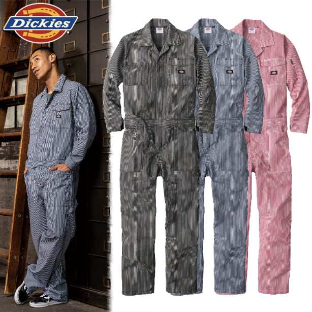 メーカー:CO_COS 品名&品番:Dickies CC-D-7106 軽量ヒッコリーつなぎ(オプション表示用) 